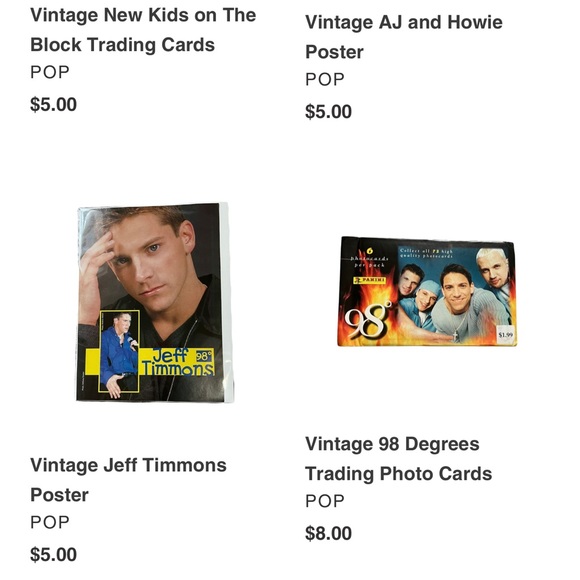 Vintage Boy Band Tees - Picture 4 of 4